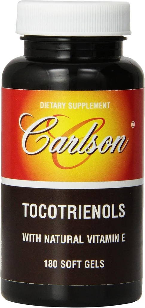 자연적인 비타민 E, 180 Softgels를 가진 Carlson 실험실 Tocotrienols