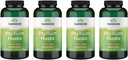 Swanson Psyllium Husk 규정식 섬유 보충 610 mg 300 캡슐 - (4 팩)