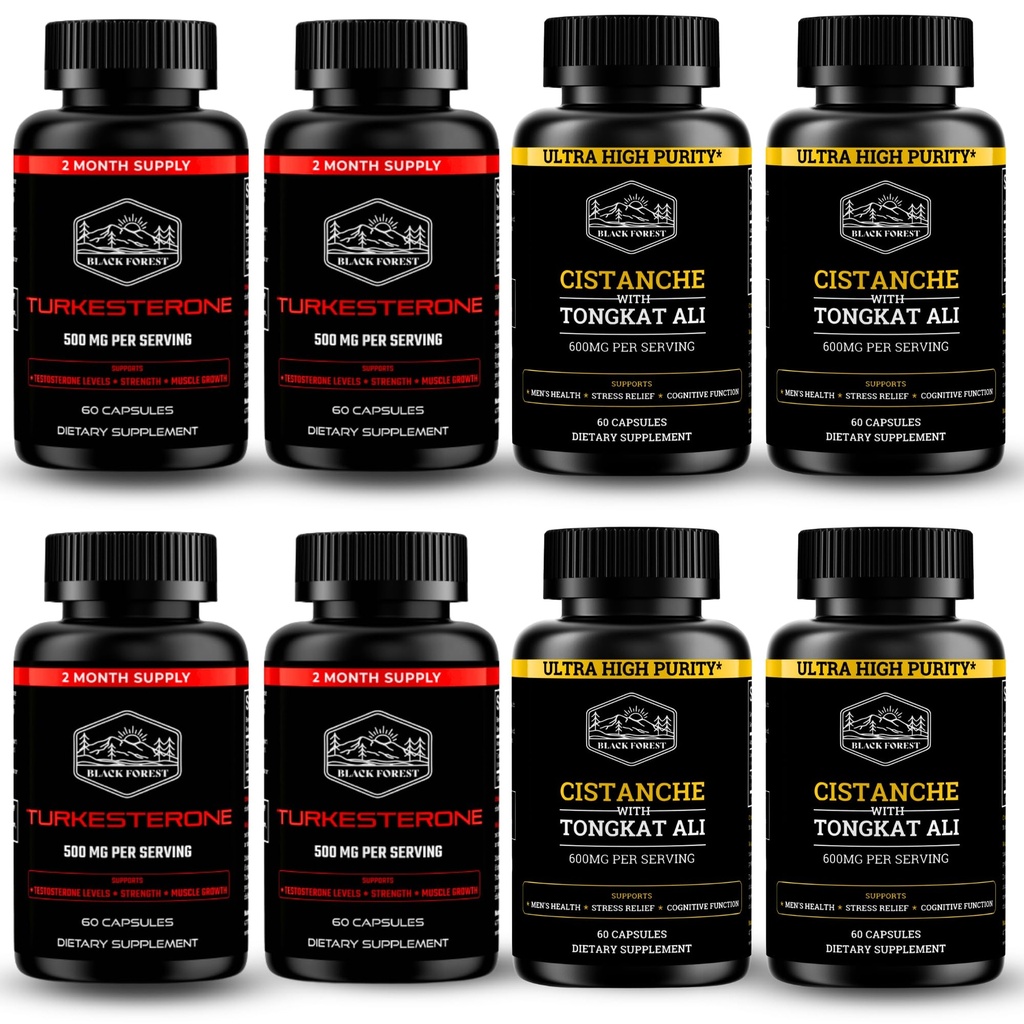 Black Forest Ultimate TESTO 스택 보충제