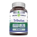 Amazing Formulas Tribulus Extract 1000 Mg 보충교재 | 정제 | Non-GMO | 글루텐 프리 | 미국제 (1 팩 | 90 개)