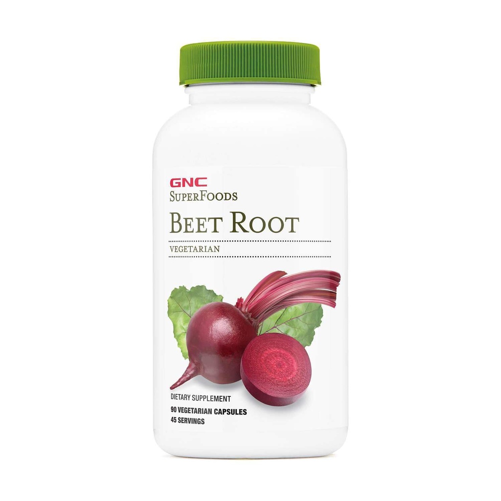 GNC SuperFoods Beet 뿌리는, Chlorophyll의 60mg, 90의 캡슐을 제공합니다
