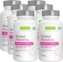 Igennus MTHFR, 높은 흡수, 순수한 & 청결한, Gentle 철, 콜린, 칼슘 & 마그네슘, Vegan 임신 비타민, Halal, Non-GMO, 60 정제 x 6를 위한 메틸을 입힌 전형성 Multivitamin