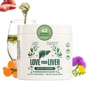 Detox Cleanse Powder - 42은 우유 이틀, Dandelion Root, Turmeric, Artichoke Leaf와 함께 Liver Cleanse Detox & Repair Powder의 서빙 - Liver Supplement Drink Powder for Liver Health