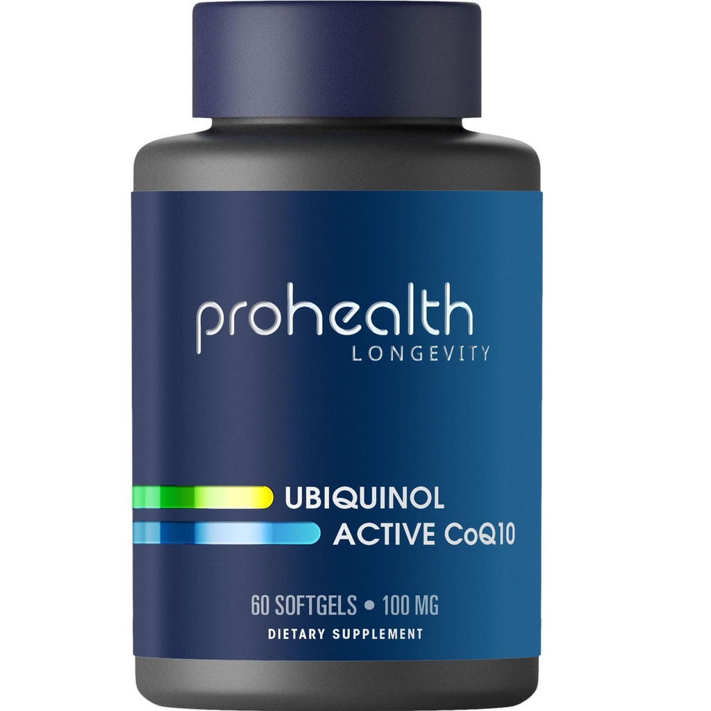 ProHealth Ubiquinol CoQ-10 (100 mg - 60의 softgels)