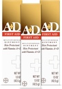 A+D 첫번째 원조 연고, 다목적 건조한 피부 Moisturizer 및 피부 보호제, 1.5 Oz (포장 3)