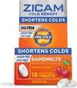 Zicam 냉 Remedy 아연 Rapidmelts, 체리 맛, 18 개 (팩 1)