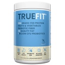 TrueFit Gut 건강한 단백질 분말, Prebiotics, Probiotics, & Organic Superfoods, Keto Friendly, Gluten Free (패키지 May Vary)를 가진 잔디 채워진 Whey 식사 보충 Shake