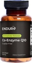 Endur Crystal-Free Co-Enzyme Q10, Heart & Antioxidant Defense Supplement, 지원 에너지 생산, 글루텐 무료, 100mg (120 Softgels)