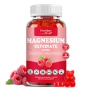 마그네슘 글리세라이드 Gummies 500mg | Relaxation Calm Magnesium Gummies | Sugar-Free | Non-GMO | Gluten-Free | 성인용 Vegan-Friendly & 키즈 (60 라즈베리 Gummies)