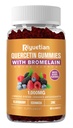 Bromelain, 아연 및 비타민 C가있는 Quercetin - 심혈관, 노화 지원 Chewable 비타민 -Vegan - 자녀와 성인을위한 순수한 Quercetin - Non-GMO 60 카운트