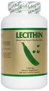 NCB 2 병 Lecithin, 1200mg 200 Softgels/Bottle