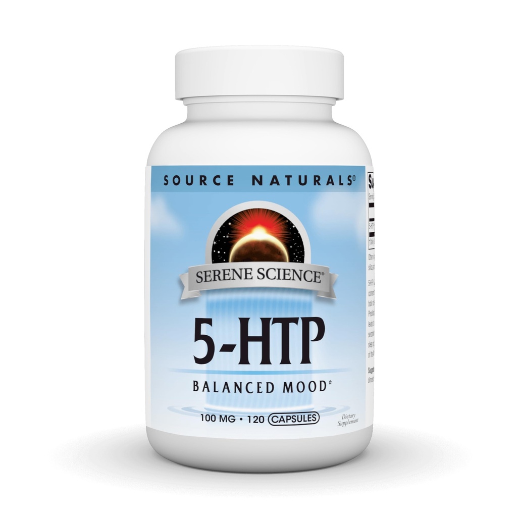 근원 자연적인 Serene 과학 5-HTP, 100 mg - 120의 캡슐