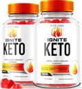 rize 실험실 (2개의 Ignite Keto ACV Gummies의 포장 진보된 체중 감소를 위한, 규정식 보충교재 (120의 Gummies)