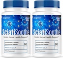 LIVORKA (2 팩) Sciatisoothe - Sciatisoothe 보충교재, Sciati Soothe, Sciatisoothe 비타민, Sciatisooth, Sciati Soothe 보충교재, Sciati Soothe 캡슐, Sciatic Sooth, 2 달 동안 120의 캡슐
