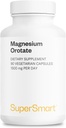 SuperSmart 마그네슘 Orotate 하루 1500mg - 높은 흡수 마그네슘 보충 | 비 GMO & 글루텐 무료 - 90 채식 캡슐
