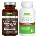 남자를 위한 Multivitamin & 무기물 + 높은 흡수 CoQ10 100mg 120 Softgels 에너지 뭉치, 유지한 방출 비타민 E & D-Limonene를 가진 진보된 Multivitamin + CoQ10, Igennus에 의하여