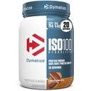 Dymatize ISO100 Whey Protein Powder Isolate, 초콜렛 땅콩 버터, 단백질 25g, 5.5g BCAAs, 더 적은 120 Cal보다., 글루텐 무료, 1g 지방, 1g 설탕, 2g Carb (20 서빙)