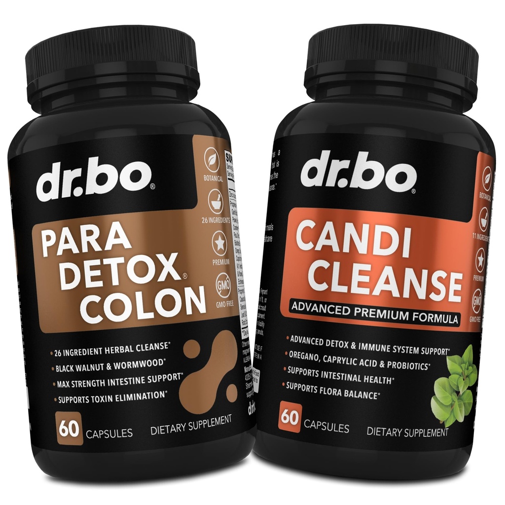 Colon Cleanse 알약 몸 Detox & Candi Cleanse - Stomach & 구두 초본 Oregano & Caprylic 산성 Probiotic Complex 캡슐, 초본 Wormwood 검정 호두 Clove 여자 남자를 위한 Intestinal 감시 Cleanser