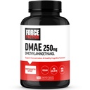 농도, 초점 및 건강한 인지 기능, 뇌 보충교재 & Neurotransmitter 지원, Vegan, 비 GMO, 100 캡슐을 위한 FORCE FACTOR DMAE 보충교재