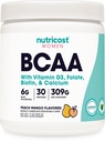 여성을위한 Nutricost BCAA (Peach Mango, 30 서빙) - 여성 전용 공식화 - Non-GMO 및 글루텐없는