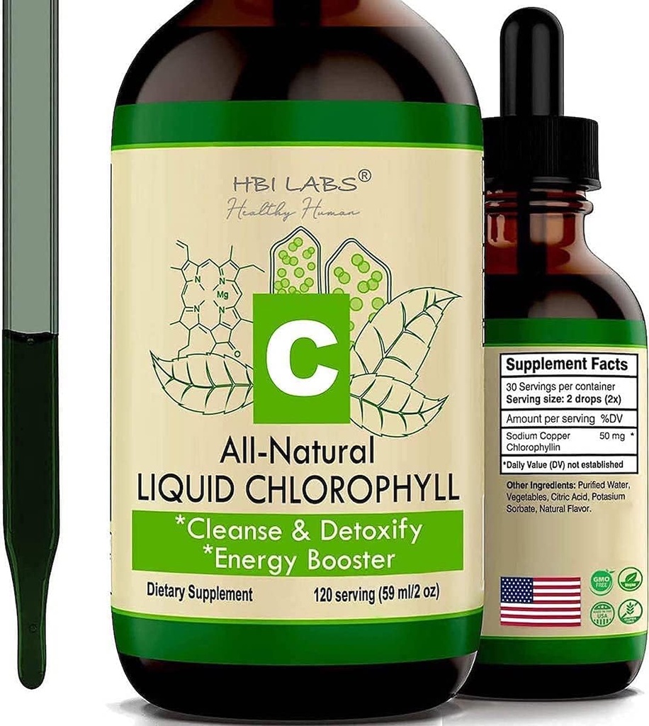 Chlorophyll 물 자연적인 Chlorophyll 농축물 (단 하나)를 위한 액체 하락
