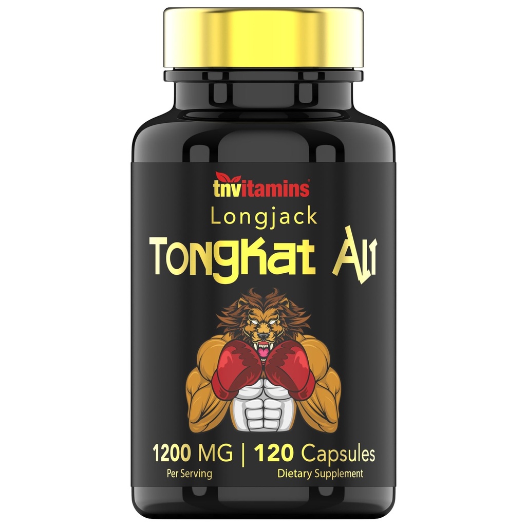 남자를 위한 Tongkat 알리: 1200 mg x 120의 캡슐 | 또한 Longjack 뿌리로 알고 있습니다 | 100% 모든 자연 & 매우 유력한 Tongkat Ali 보충교재 | 에너지, 힘, 힘, 운동 성과, & 스포츠 영양