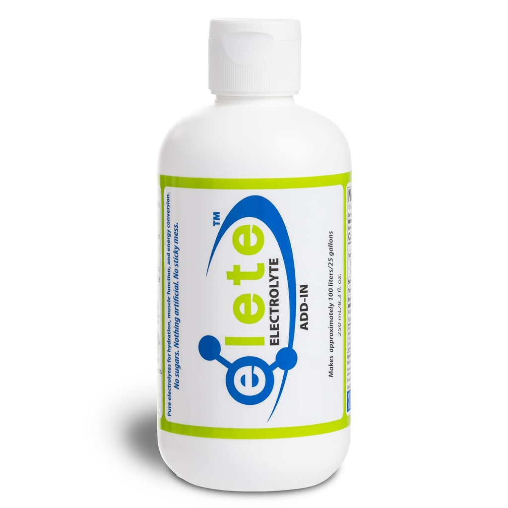 elete Electrolyte Add-in Hydration Drops | 나트륨, 마그네슘, 칼륨 및 향료 미네랄 | 불확실한, 모든 자연 | 다리와 근육 크림 릴리프 | 스포츠 드링크 8.3oz