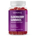 성인을 위한 Sambucus Elderberry Gummies - 비타민 C와 아연을 가진 면역 지원 보충교재 - 매일 방위를 위한 강화된 공식 - 120 조사, 2 달 공급, 베리 풍미 - 편리한 웰니스