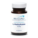 MethylPro 15mg L-Methylfolate (60의 캡슐) - 직업적인 힘 활동적인 Methylfolate, Mood를 위한 5-MTHF 보충교재, 뇌 건강 + 면역 지원, 충전물 없이 비 GMO + 글루텐 자유로운