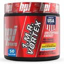 BPI 스포츠 1.M.R Vortex Pre 운동 분말 – 글리세롤, 카페인, 니콘, 허브 추출물을 가진 남자 & 여자를 위한 높은 Stim Preworkout – 에너지, 초점 & 내구시간 – 힘 주스 – 50 서빙
