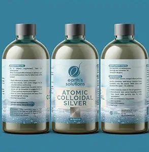 자연적인 웰니스와 면역 지원을위한 원자 콜로이드 실버 솔루션 - Ionic Silver Supplement ASIN : B0CBZSWPR5