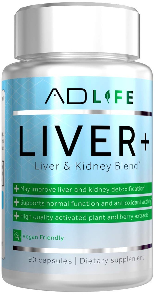 프로젝트 AD Liver+ Liver Cleanse & Detox, Liver 보충 (90 캡슐)