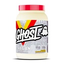 GHOST Vegan Protein Powder, 바나나 Pancake Batter - 2lb, 단백질 20g - 식물 기반 완두콩 & 유기 호박 단백질 - ­Post 운동 & 영양 쉐이크, 스무디, & 굽기 - Soy & 글루텐 - 무료