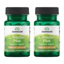 Swanson L. Reuteri Probiotic Plus w / L. Rhamnosus L. Acidophilus & FOS Prebiotic 소화 지원 - 캡슐 당 Gut 건강 w / 7 억 CFU를 촉진 - (30 Veggie 캡슐) (2 팩)