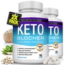 Toplux Keto 차단제 알약 백색 신장 콩 추출물 - 1800 mg 자연적인 Ketosis, 지원 Keto 다이어트, 남자 여자를 위해, 90의 캡슐, 보충교재