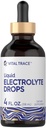 Carlyle Electrolyte Drops 4 fl oz | 음료 용 수액 보충 | Vegan Formula | Keto-Friendly, Non-GMO, 글루텐 무료