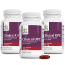 Terry Naturally Clinical OPC Extra Strength - 심장 혈관 건강 및 초점 지원 - 포도씨 추출물과 보충 - 면역 지원 보충교재 - 60 Softgels (포장 3)