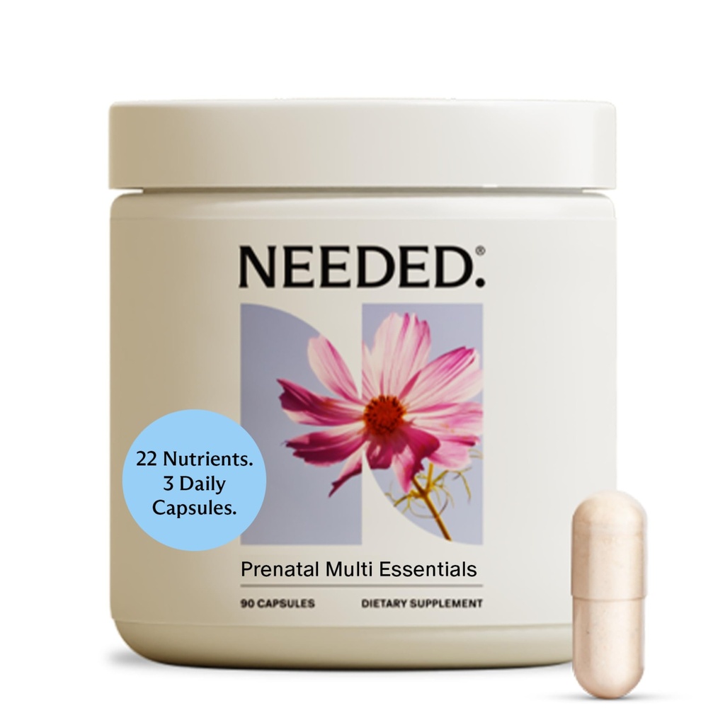 이름 * 전염병을 위한 Multivitamin | Prenatal Multi Essentials 캡슐 - 임신, 모유 수유, 후프 | 전문적으로 공식 및 제 3 자 시험, | 30 일 공급