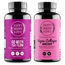 행복한 건강한 Hippie Vegan 교원질 건축업자 w/Hyaluronic 산 & 여자를 위한 교류 호르몬 균형으로 이동