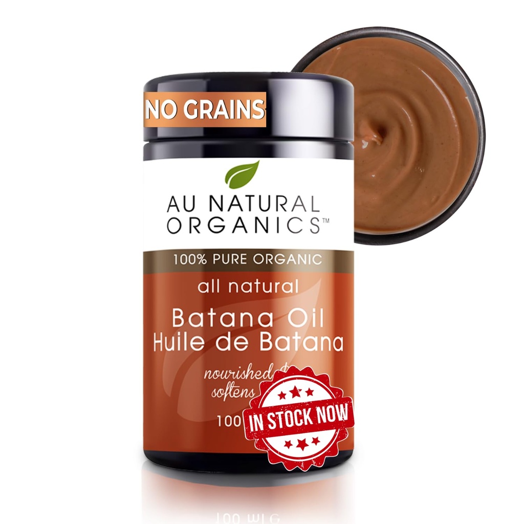"Au Natural Organics Hair Styling Agent - 머리 성장, 100 ml, Nourishes 및 수리 손상, 탈모 최소화, 건조, Gradually 턴 화이트 브라운"