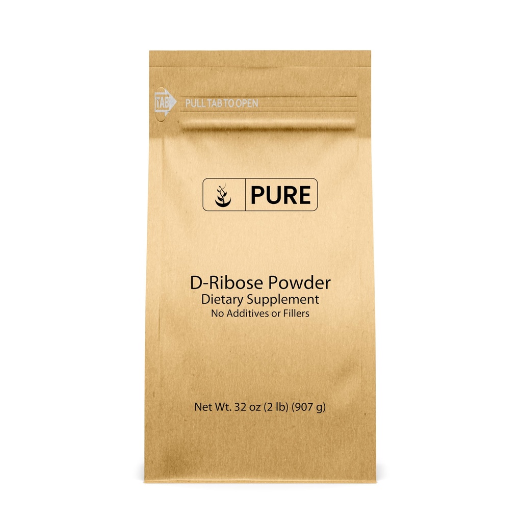 순수한 본래 성분 D-Ribose (2lb) 영양 보충교재, 비 GMO, 묽게함 자유로운, Unflavored