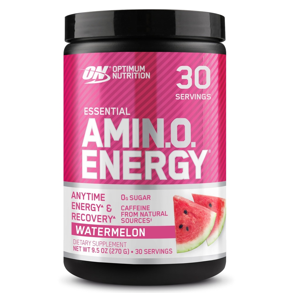 최적 영양 아미노산 에너지 - 녹차, BCAA, 아미노산, Keto 친절한, 녹색 커피 추출물, 에너지 분말을 가진 전 운동 - 수박, 30의 서빙 (포장 May Vary)