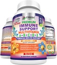 비타민 A, B, C, D, E, B6, B12를 가진 남자와 여자를 위한 면역성이 있는 지원 Multivitamin - 강화된 흡수를 위한 Liposomal Complex를 가진 아연, 마그네슘 및 구리 - 매일 산화 방지제 Boost - 90 Vegan 모자