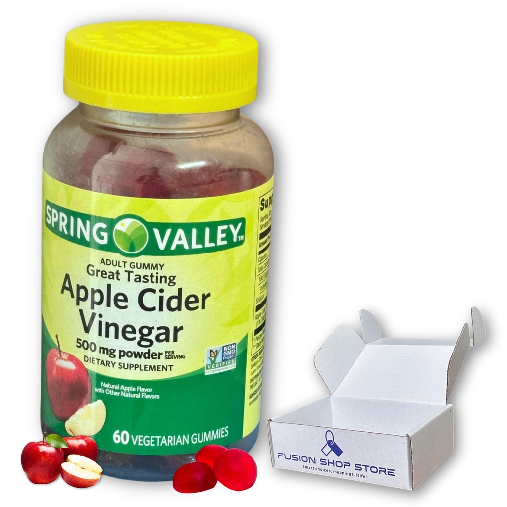Apple Cider Vinegar Gummies- 500 mg 60 Ct (팩 1)