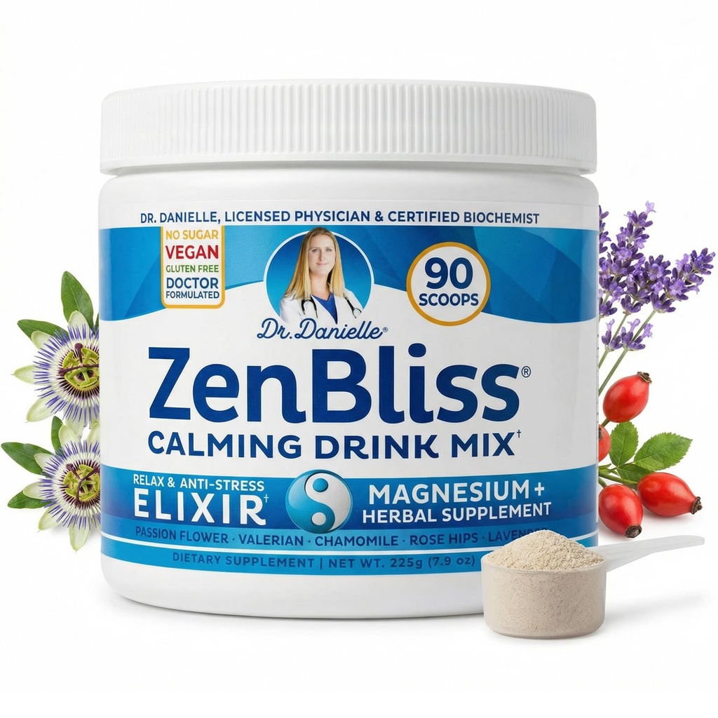 Zenbliss - 캘리포니아 Relaxation Drink Mix with Passion Flower and More - 박사. Danielle