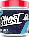 GHOST 크기 근육 빌더 다이어트 보충교재 - Natty, 30 서빙 - 남성 및 여성을위한 근육 성장과 힘 건물 보충제 - 크레아틴, Betaine & Beta-Alanine - Sugar & Gluten, Vegan