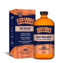 Sovereign Bio-Active Copper Hydrosol - 성인 및 어린이용 Bioavailable Copper Liquid Supplement for Hair, Skin, Nails - 32 fl oz (946mL)