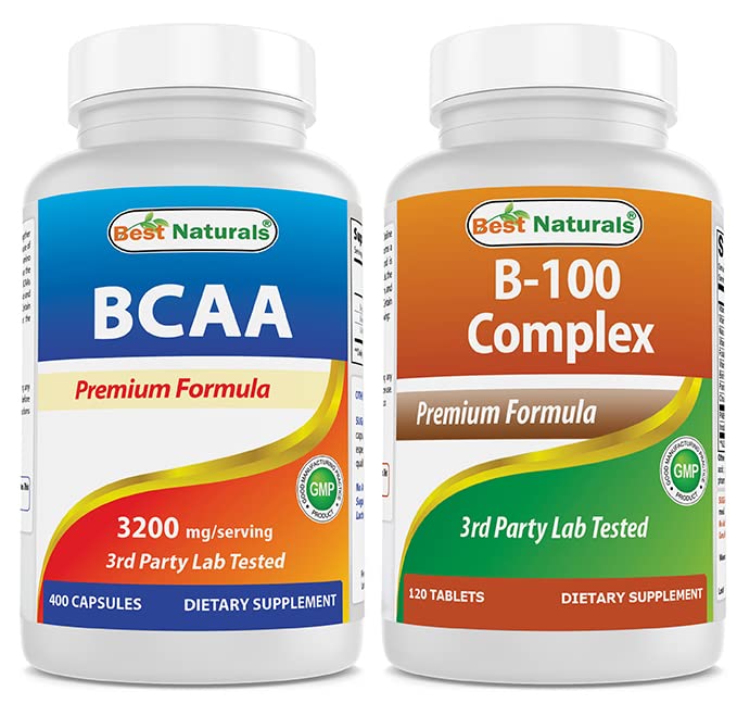제일 자연적인 BCAA 3200mg & B-100 Complex