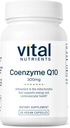 Vital Nutrients CoQ10 300mg | Vegan Supplement | CoEnzyme Q10의 유력한 산화방지제 심장 건강 및 에너지 레벨 지원 * | 글루텐, 유제품 및 소이 무료 | 비 GMO | 30 캡슐