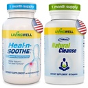 HEAL-N-SOOTHE 자연적인 세척 보충교재 Proteolytic 효소 및 자연적인 소화 건강 보충교재